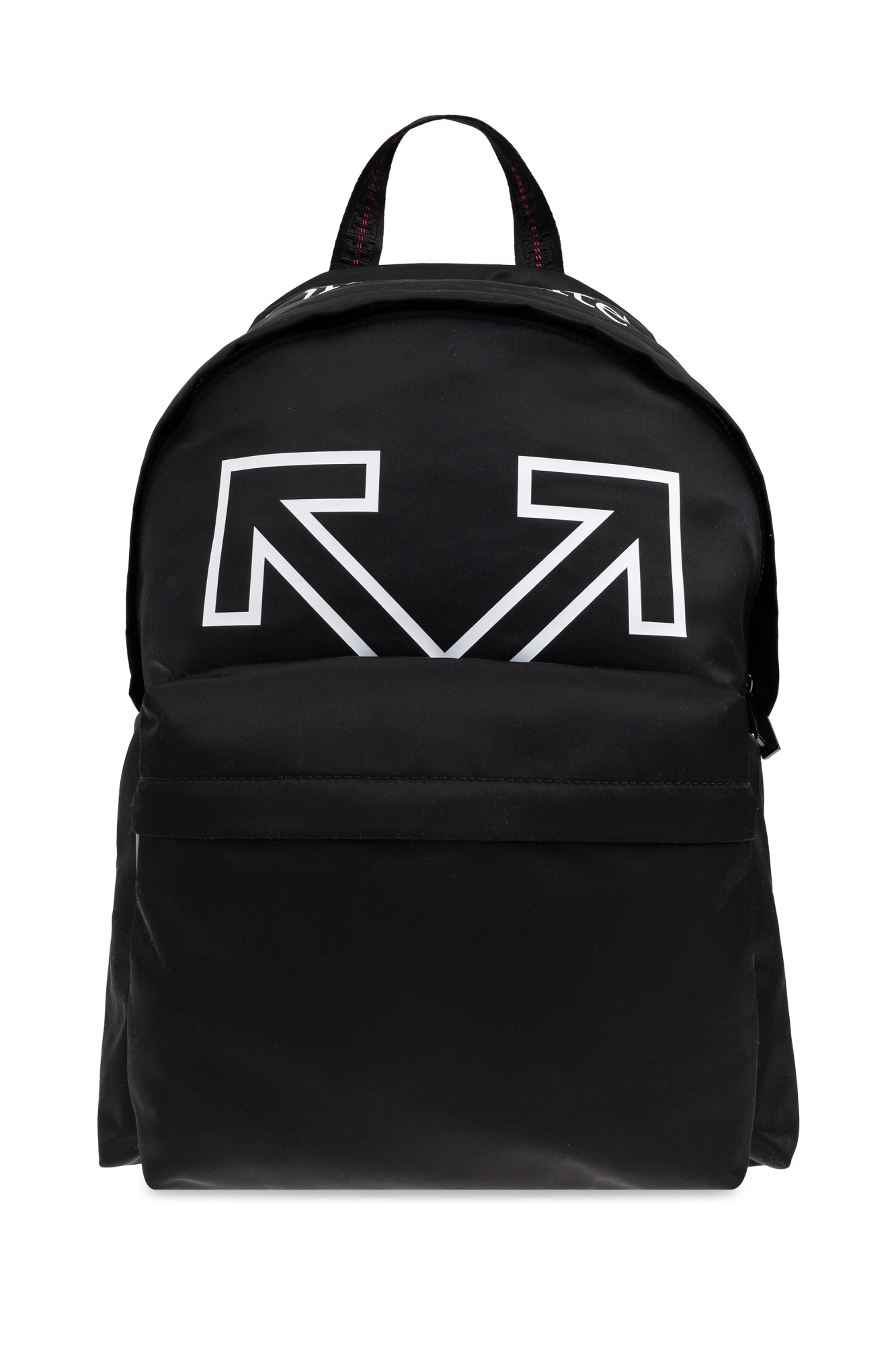 Off-White Backpack with Logo - Backpacks - BeyondStyle